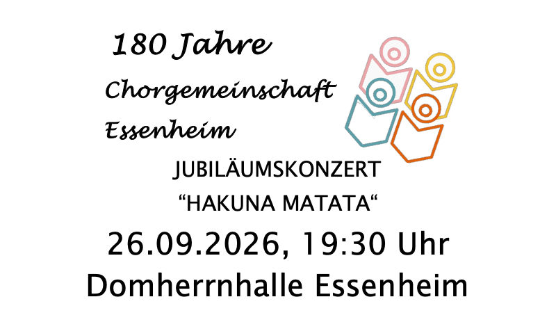 Großes Jubiläumskonzert „Hakuna Matata“